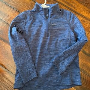 Boys Vineyard Vines Navy Quarter Zip